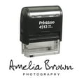 thumbnail image 1 of Printtoo Personalized Self Inking Custom Favor Stamp Custom Signature Rubber Stamper-58 x 22 mm, 1 of 4