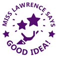 thumbnail image 1 of Printtoo Personalized Teachers&nbsp;Stamp Good Idea! Teachers Name Self-Inking Rubber Stamp Appreciation Message For School Classroom & Homework Supplies,Purple - 30 x 30 mm, 1 of 6