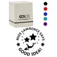 thumbnail image 1 of Printtoo Personalized Teachers&nbsp;Stamp Good Idea! Teachers Name Self-Inking Rubber Stamp Appreciation Message For School Classroom & Homework Supplies,Black - 30 x 30 mm, 1 of 6
