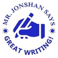 thumbnail image 1 of Printtoo Personalized Teachers&nbsp;Stamp Great Writing! Teachers Name Self-Inking Rubber Stamp Teacher's Remark For School Classroom & Homework Supplies,Blue - 30 x 30 mm, 1 of 6