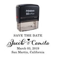 thumbnail image 1 of Printtoo Personalized Wedding Invitation Love Save The Date Rubber Stamp Self Inking Gift, 1 of 6