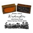 thumbnail image 1 of Printtoo Personalized Wedding Invitation Rubber Stamp Custom Wood Mounted Address Stamper-2.3 x 1.5 Inches, 1 of 4