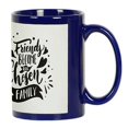 thumbnail image 1 of Printtoo PersonalizedPhotoCollage CoffeeMugFriends Become Our Chosen Family Custom Picture Ceramic CupDishwasher & Microwave Safe- 11 Oz -Blue, 1 of 6