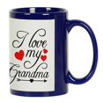 thumbnail image 1 of Printtoo PersonalizedPhotoCollage CoffeeMugI Love My Grandma Custom Picture Ceramic CupDishwasher & Microwave Safe- 11 Oz -Blue, 1 of 6