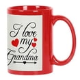 thumbnail image 1 of Printtoo PersonalizedPhotoCollage CoffeeMugI Love My Grandma Custom Picture Ceramic CupDishwasher & Microwave Safe- 11 Oz -Red, 1 of 6