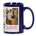 thumbnail image 1 of Printtoo PersonalizedPhotoCollage CoffeeMugTogether Forever Xoxo Love Custom Picture Ceramic CupDishwasher & Microwave Safe- 11 Oz -Blue, 1 of 6