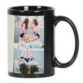 thumbnail image 1 of Printtoo PersonalizedPhotoCollage CoffeeMugWorld's Best Sis Custom Picture Ceramic CupDishwasher & Microwave Safe- 11 Oz -Black, 1 of 6
