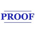 thumbnail image 1 of Printtoo Proof Self Inking Rubber Stamp Pre-Inked Office Stamp- Home Office Business Stationery, 47 x 20 mm Blue, 1 of 7