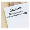 thumbnail image 1 of Printtoo Return Address Stamp Custom Stationary Personalized Rubber Self Inking Stamper, 1 of 1