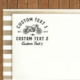 thumbnail image 1 of Printtoo Round Custom Text Automobile Repair Shop Rubber Stamp Self Inking Business Personalized Stamper, 1 of 6
