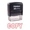 thumbnail image 1 of Printtoo Rubber Stamp Office Stationary COPY Self Inking Custom Stamp-Red, 1 of 1