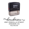 thumbnail image 1 of Printtoo Self Inking Address Stamp Custom Wedding Invitation Stationary Rubber Stamp Gift, 1 of 6