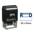 thumbnail image 1 of Printtoo Self Inking Dater Stamp With Received Text Office Stationery Date Rubber Stamp-Blue, 1 of 1
