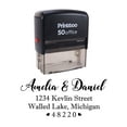 thumbnail image 1 of Printtoo Self Inking Office Stationery Dater Stamp With Posted Text Date Document Rubber Stamp-Blue, 1 of 6