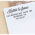 thumbnail image 1 of Printtoo Self Inking Wedding Invitation Rubber Stamp Personalized Custom Address Stamp Gift Idea, 1 of 1