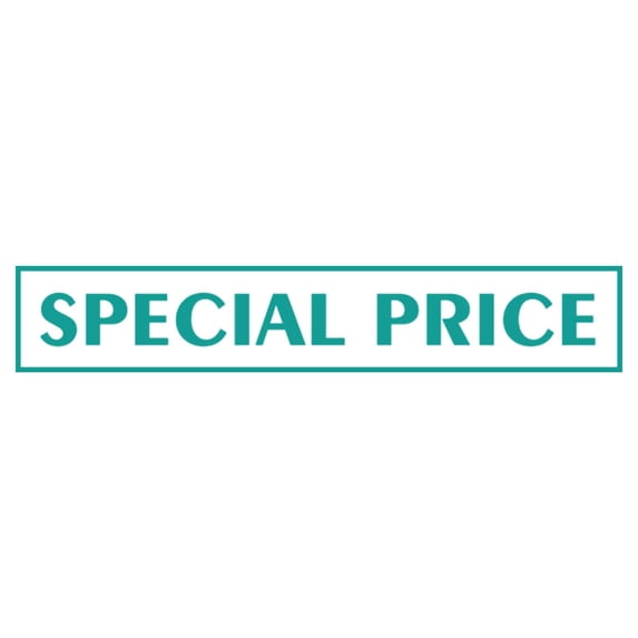 Printtoo Special Price Self Inking Rubber Stamp Pre-Inked Office Stamp- Home Office Business Stationery, Green- 42 x 9 mm