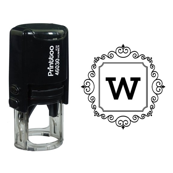 Printtoo TOP SECRET Self Inking Rubber Stamp Office Stationary Stamp-Blue