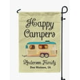 thumbnail image 1 of Printtoo Tan Happy Campers Big Travel Trailer Camping Flags Personalized Outdoor GardenFlagsCamp Decor Accessory Double SidedFlags12.5x18 Inches, 1 of 4
