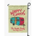 thumbnail image 1 of Printtoo Tan Happy Campers Retro Camp Trailer Camping Flags Personalized Outdoor GardenFlagsCamp Decor Accessory Double SidedFlags12.5x18 Inches, 1 of 4