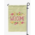 thumbnail image 1 of Printtoo Tan Welcome Garden Summer Camping Flags For Campers Double SidedFlag Outdoor Garden Sign, 1 of 4