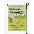 thumbnail image 1 of Printtoo Tan Welcome To Our Campsite Garden Summer Camping Flags Personalized Outdoor GardenFlagsCamp Decor Accessory Double SidedFlags12.5x18 Inches, 1 of 4
