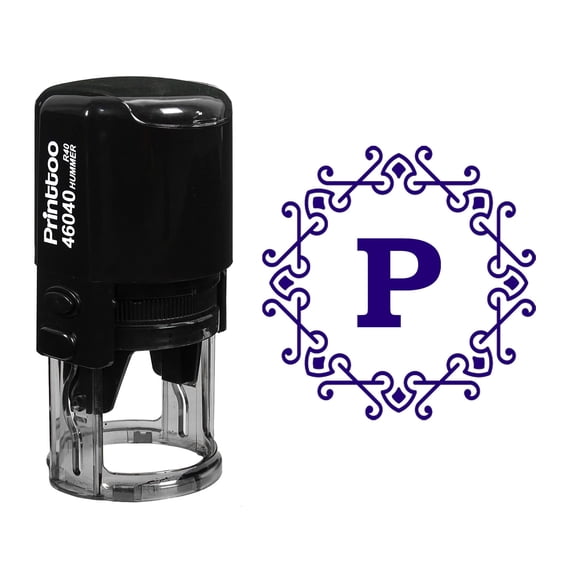 Printtoo Teacher's Stamp Absent! Self-inking stamp Rubber stamp Teacher Grading For School Classroom & Homework Supplies-42x9 mm - Purple