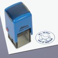 thumbnail image 1 of Printtoo TeachersCustom StampSeal Of Approval Self,Inking RubberStampMotivation Encouragement Review Messages Grading For Homework School Classroom - Blue, 1 of 6