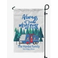 thumbnail image 1 of Printtoo White Always At Home Wherever We Roam Big Travel Trailer Personalized Camping Flags For Campers Double Sided CampsiteFlagOutdoor GardenFlags, 1 of 4