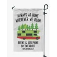 thumbnail image 1 of Printtoo White Always At Home Wherever We Roam Class C Motorhome Personalized Camping Flags For Campers Double SidedFlagCampsiteFlagOutdoor Garden Sign, 1 of 4