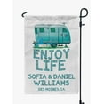 thumbnail image 1 of Printtoo White Enjoy Life Big Travel Trailer Camping Flags For Campers Personalized Double SidedFlag Outdoor Decor Sign CampsiteFlag, 1 of 4
