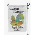 thumbnail image 1 of Printtoo White Happy Camper Garden Summer Camping Flags Personalized Outdoor GardenFlagsCamp Decor Accessory Double SidedFlags12.5x18 Inches, 1 of 4