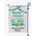 thumbnail image 1 of Printtoo White Happy Camper Retro Camp Trailer Personalized Camping Flags For Campers Double SidedFlagCampsiteFlagOutdoor Garden Sign, 1 of 4