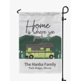 thumbnail image 1 of Printtoo White Home Is Where We Park It Class C Motorhome Camping Flags For Campers Personalized Double SidedFlag Outdoor Decor Sign CampsiteFlag, 1 of 4
