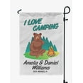 thumbnail image 1 of Printtoo White I Love Camping Garden Summer CampingFlagCustom Personalized Camping Flags For Campers Double Sided CampsiteFlag, 1 of 4
