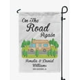 thumbnail image 1 of Printtoo White On The Road Again Caravans Personalized Camping Flags For Campers Double SidedFlagCampsiteFlagOutdoor Garden Sign, 1 of 4