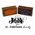 thumbnail image 1 of Printtoo Wood Mounted Joy Rubber Stamp Personalized Christmas Custom Stamper-2.6 x 1.1 Inches, 1 of 4