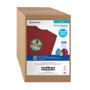 Printworks Bulk Transfer Paper for T Shirts, for use on All Colored Fabrics, Photo Quality, for Inkjet Printers, 1600 Sheets, 8.5 x 11 50031