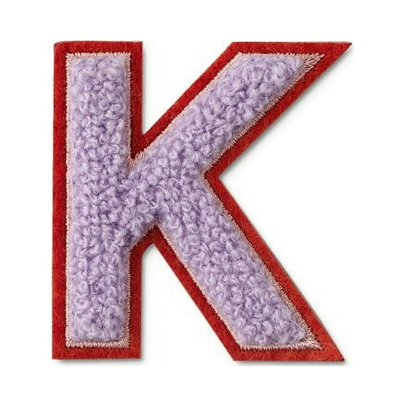 Printworks Unisex A Fluffy Letter Patch Stickers