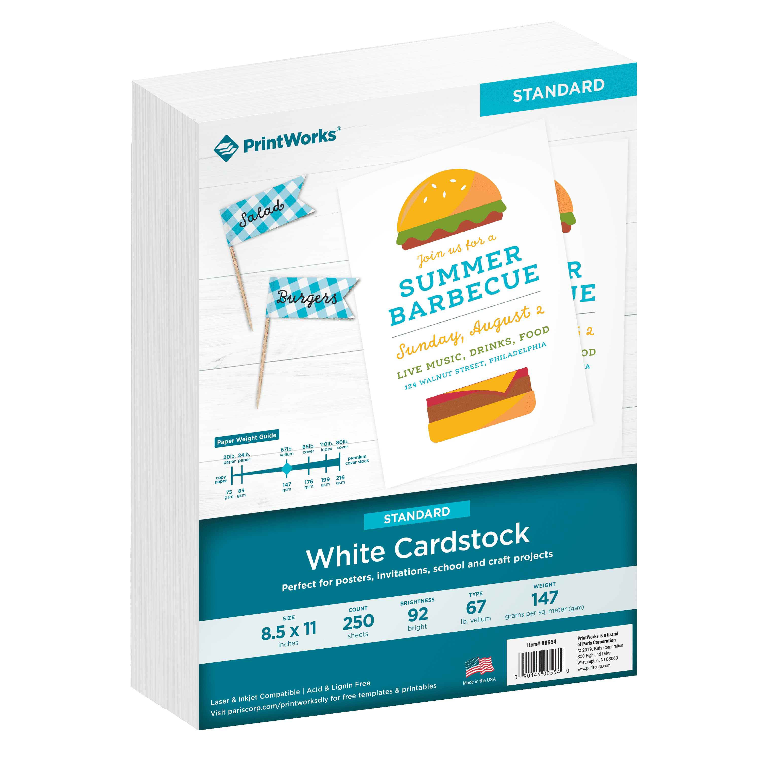 Printworks® Printer and Copy Paper - 500 Pack - White, 8.5 x 11 in - Fry's  Food Stores