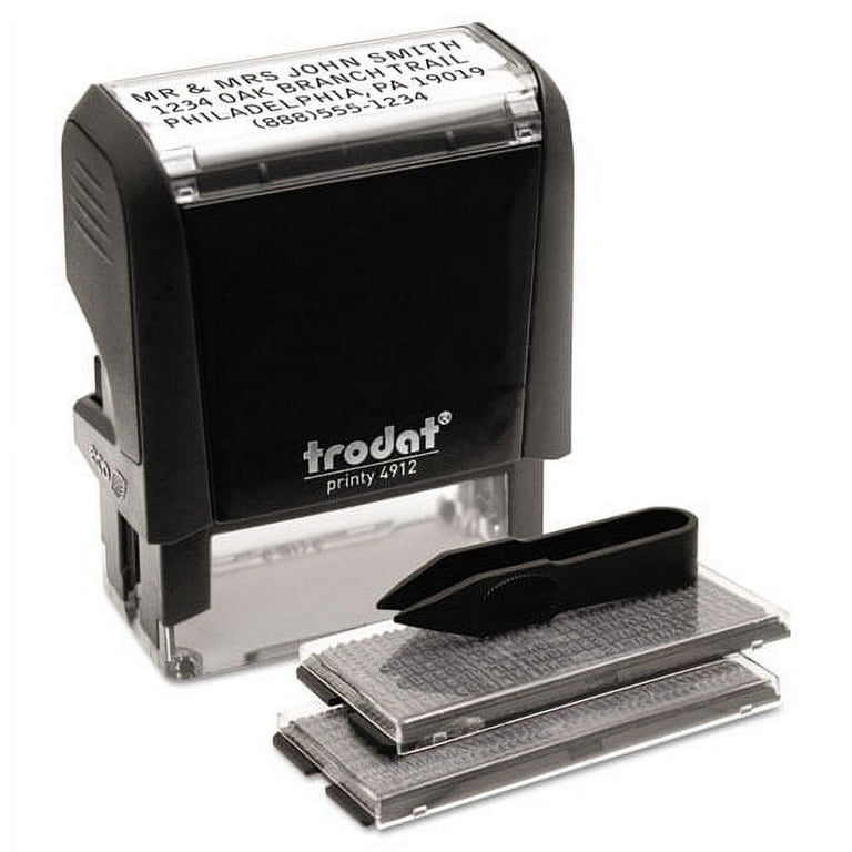 Printy Do It Yourself Self-Inking Message Stamp, 0.75 Printy Do It Yourself Self-Inking Message Stamp, 0.75