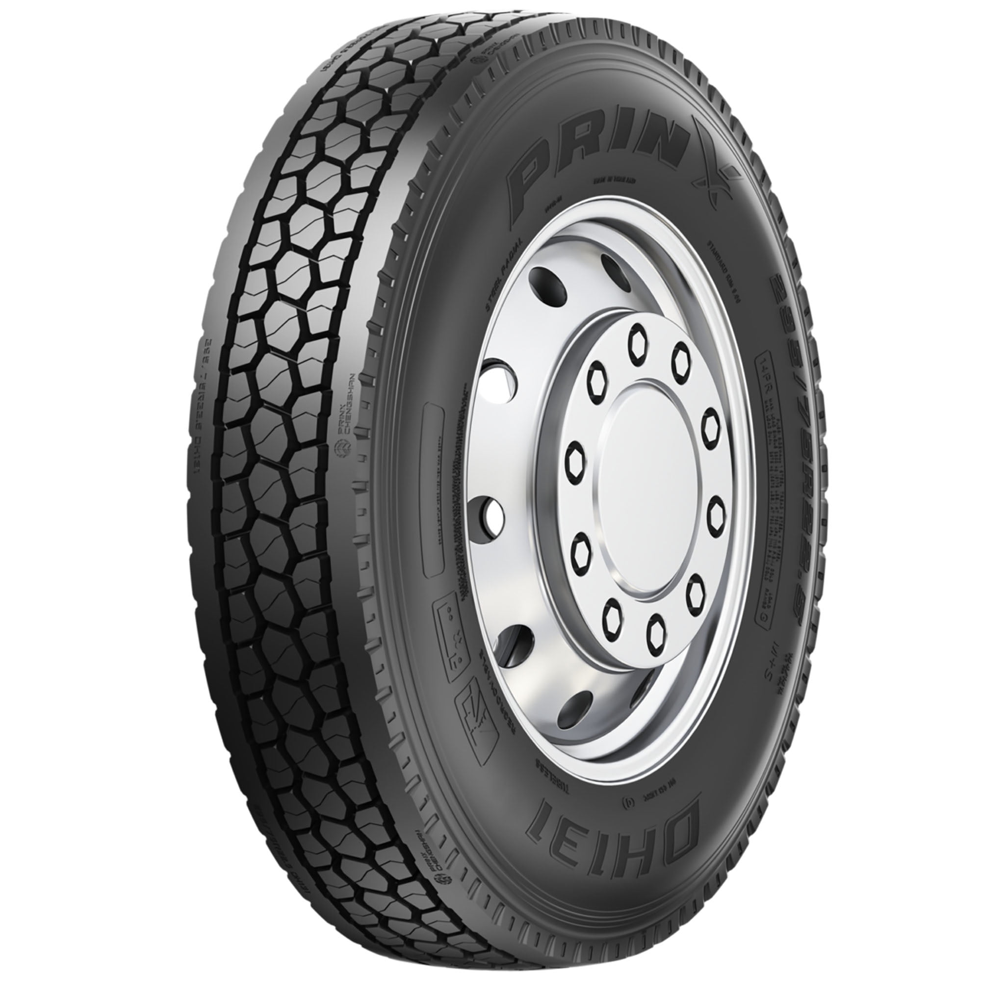 Prinx DH131 295/75R22.5 146/143L H Commercial Tire