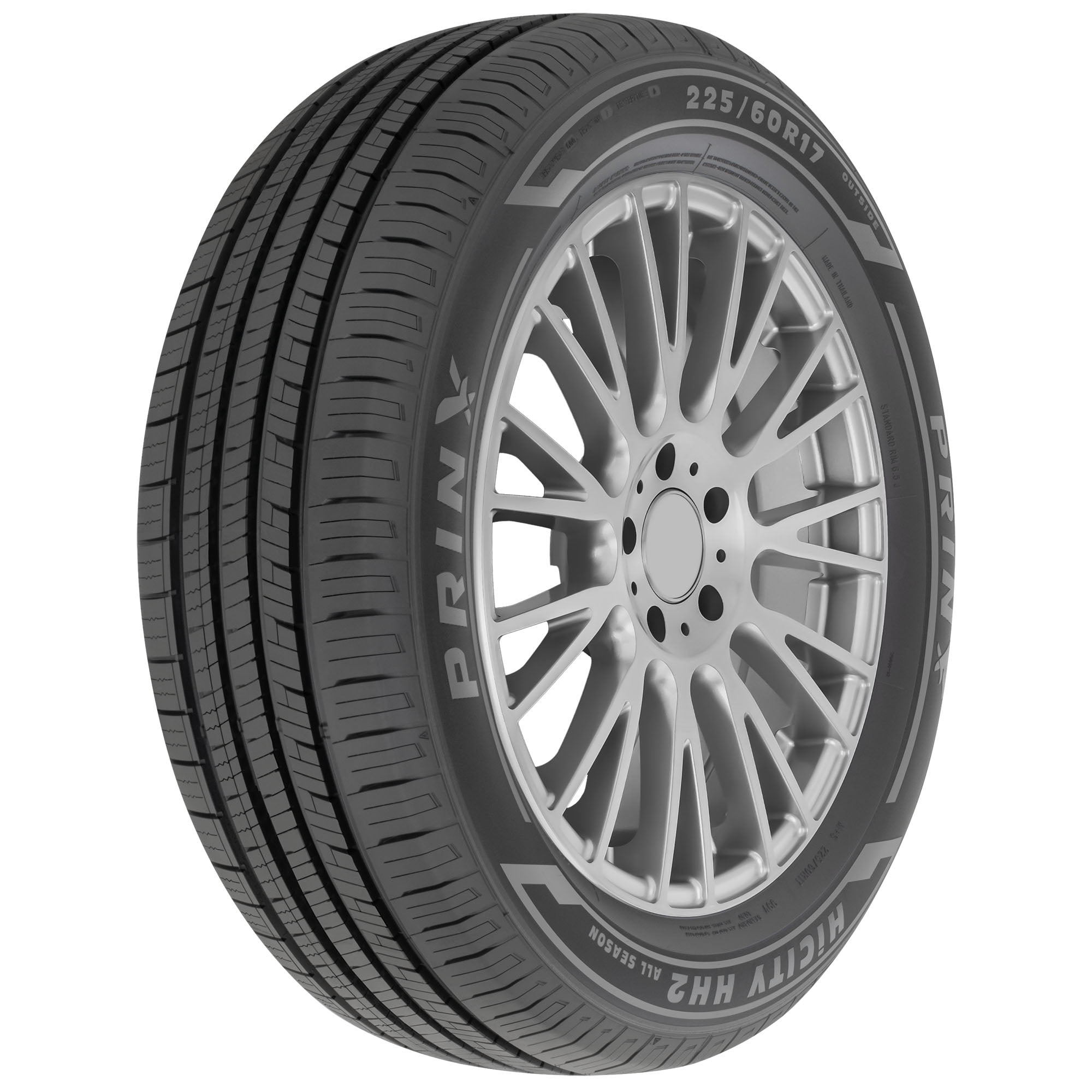 Free Shipping! Prinx All Season 225/55R18 98V Passenger Tire with