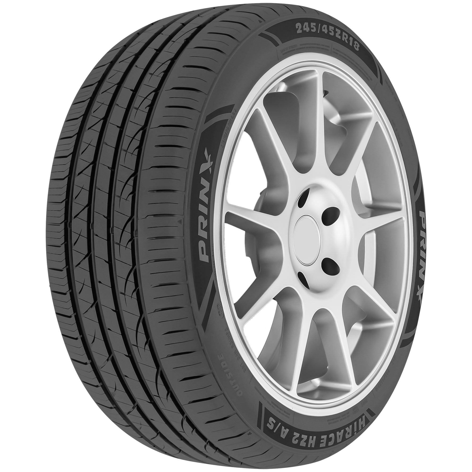 Prinx HiRACE HZ2 All-Season Passenger Tire, 245/45ZR19 102Y XL