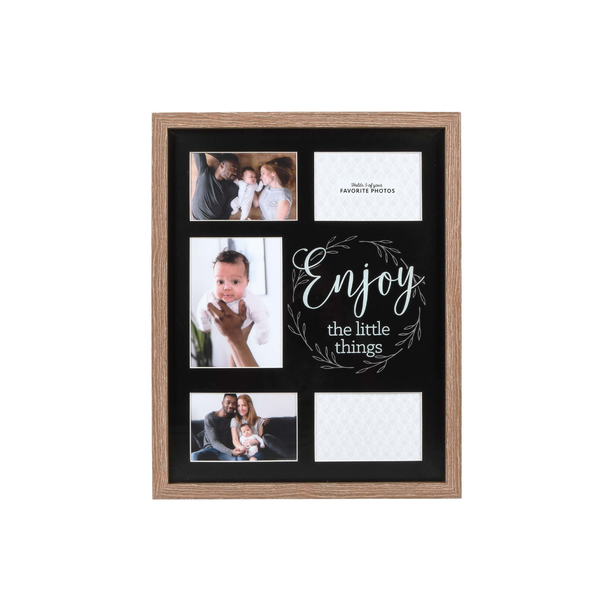 16x20 Picture Frame with Matboard - Holds One 8x10 & Four 4x6