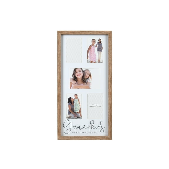 Prinz 5-Opening Sentiments 24 X 12 Multi-Sized Wall Collage Picture Frame (Multiple Colors, Sentiment)