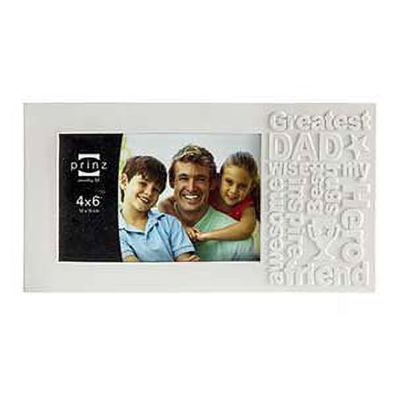 GREATEST DAD Typography Block Frame by Prinz - 4x6