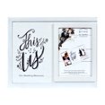 thumbnail image 1 of Prinz Decorative Wedding Memories Keepsake Box, Sliding Lid with 4” x 6” Photograph Holder, White, 1 of 5