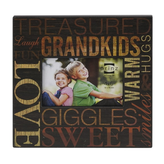 Prinz Grandkids Wood Frame 6x4