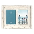 thumbnail image 1 of Prinz Homestead 5" x 7" Collage Picture Frame for Two Photos, Distressed White, 1 of 6