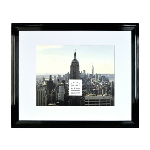 Prinz Midtown High Gloss 11 x 14 Molded Modern Frame